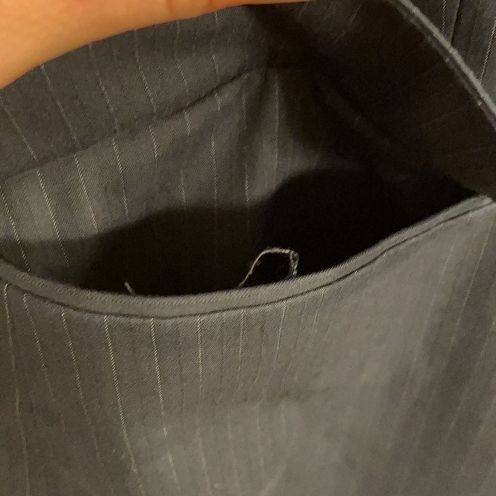 KORS Michael KORS blue pinstriped blazer dry-cleaned size 2 - Picture 5 of 6